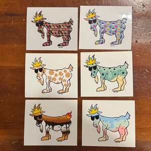 GOAT USA Stickers
